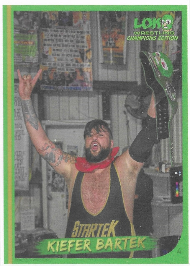 Kiefer Bartek trading card PW Catalog