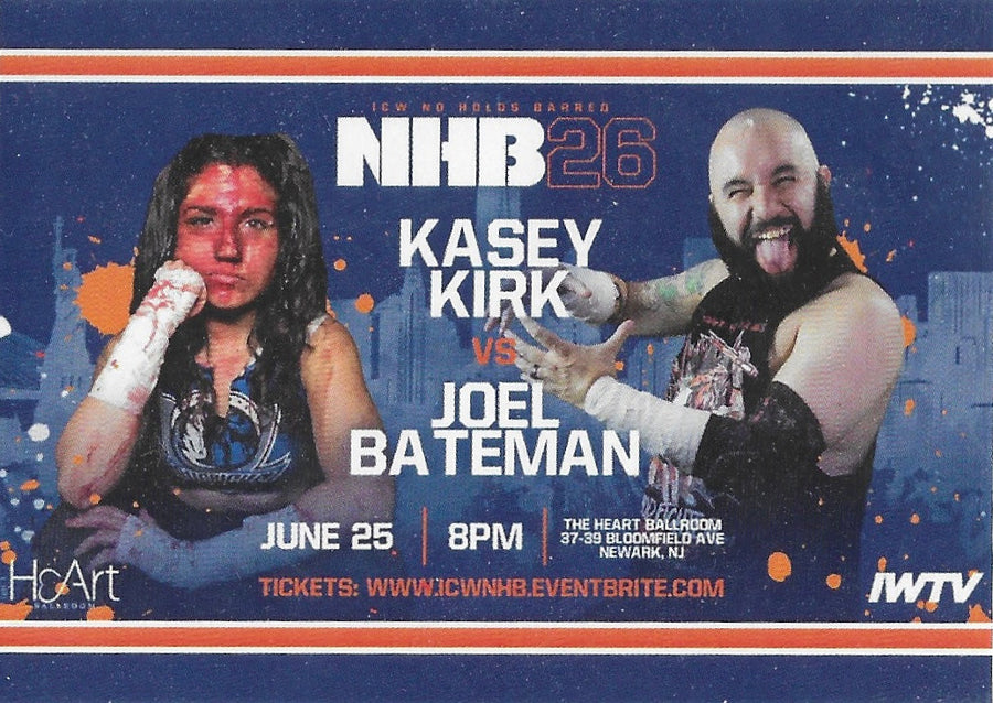 Kasey Kirk vs. Joel Bateman
