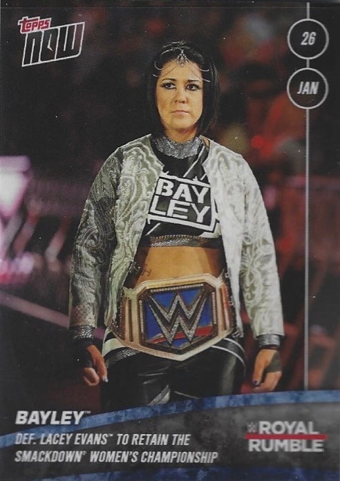 Bayley DEF. Lacey Evans to Retain the Smackdown Women’s Championship