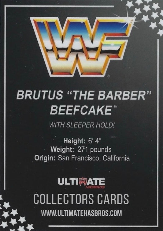 Brutus “the Barber” Beefcake trading card PW Catalog