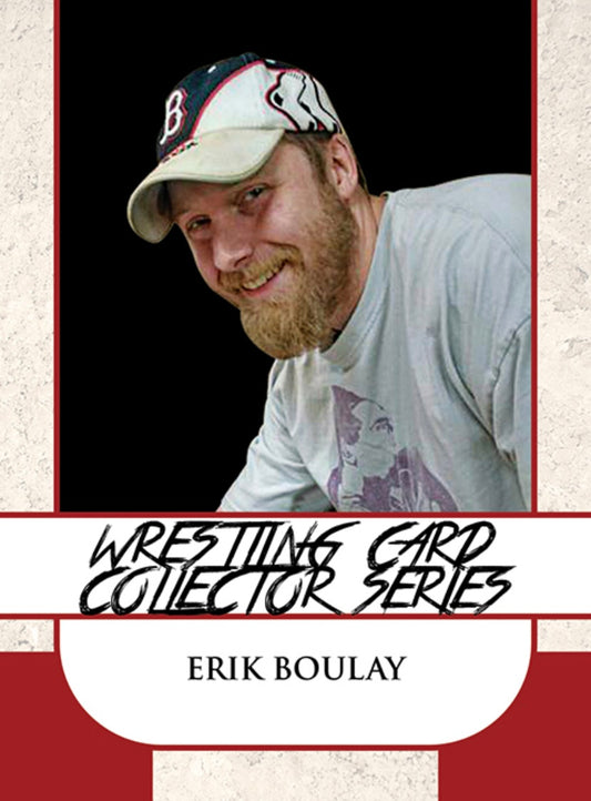 Erik Boulay trading card PW Catalog