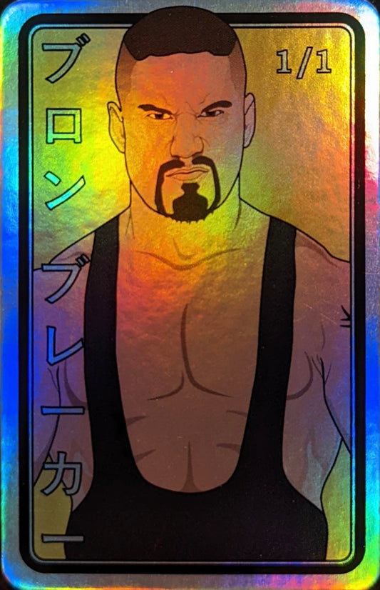 Bron Breakker trading card PW Catalog