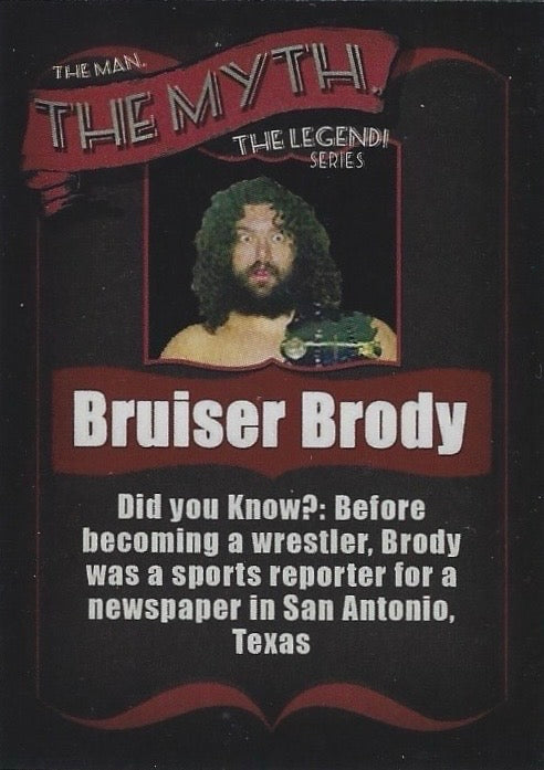 Bruiser Brody trading card PW Catalog