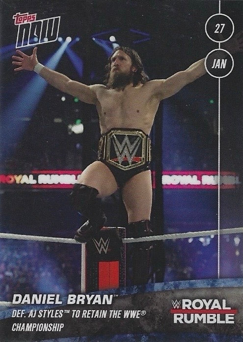 Daniel Bryan DEF. AJ Styles to Retain the WWE Championship