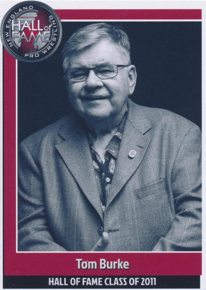 TOM Burke trading card PW Catalog