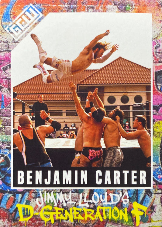 Benjamin Carter trading card PW Catalog