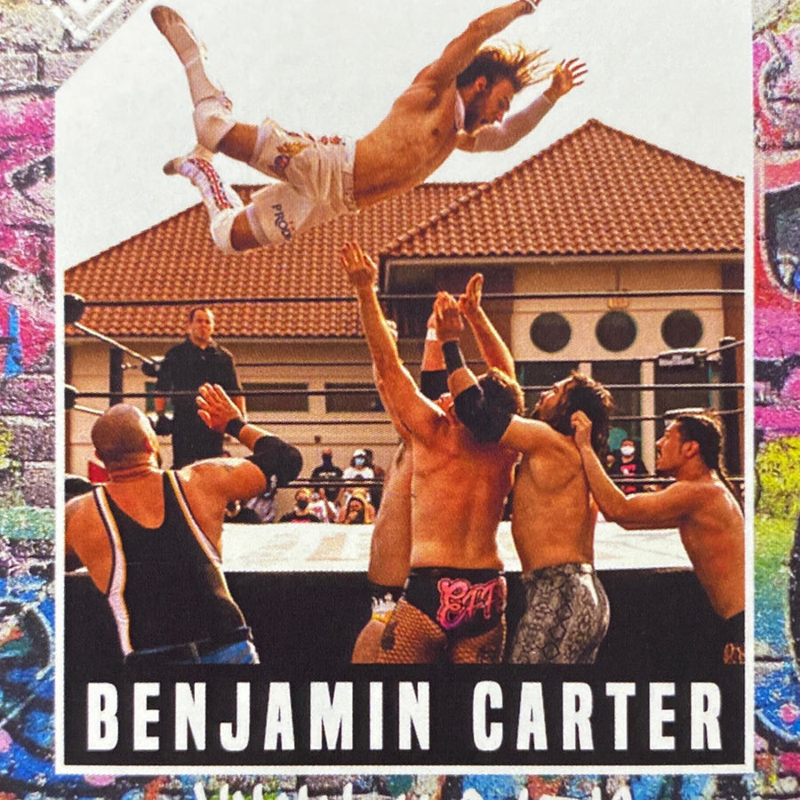 Benjamin Carter trading card PW Catalog