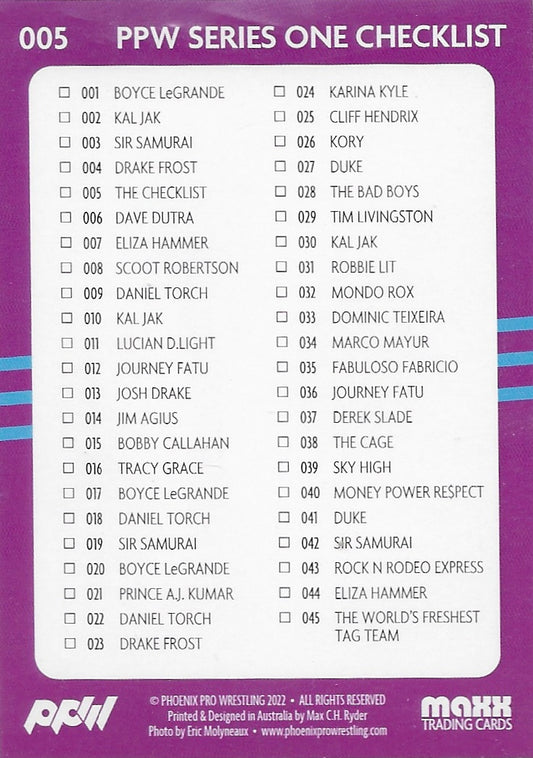 The Checklist - image 2