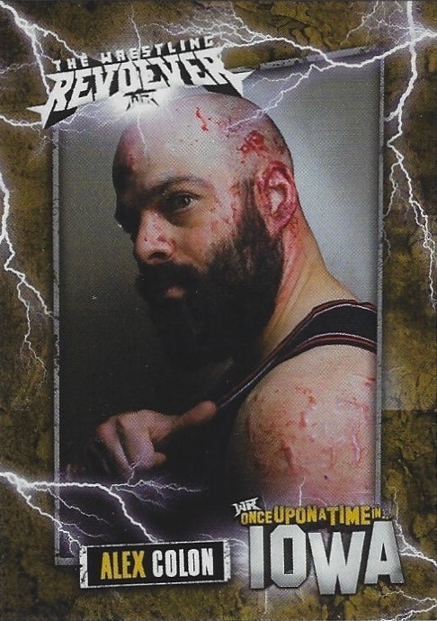 “Blood Fighter” Alex Colon trading card PW Catalog