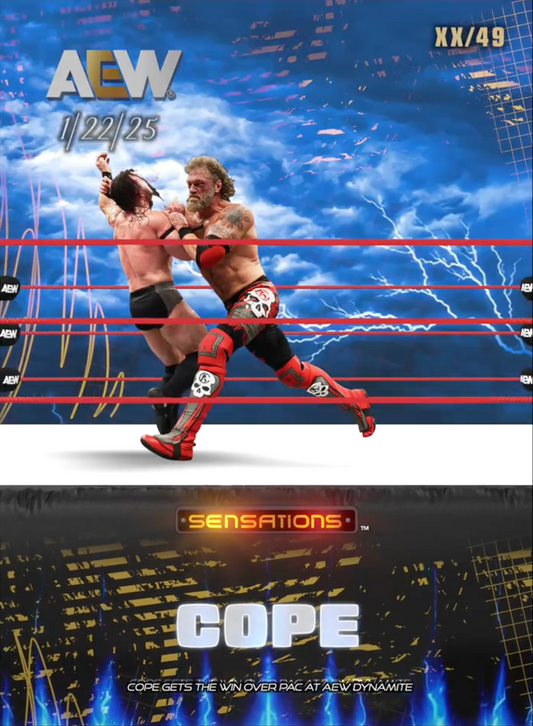 1/22/25 – Cope – Cope Gets the Win Over PAC at AEW Dynamite