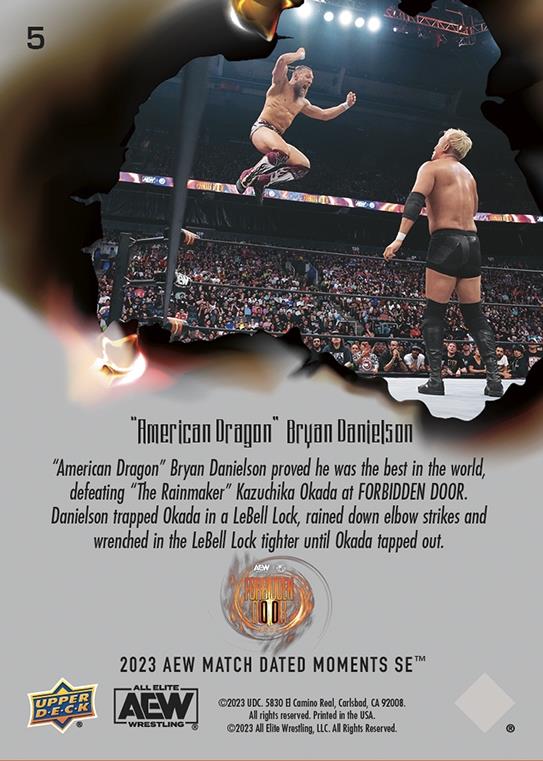 “American Dragon” Bryan Danielson – “American Dragon” Bryan Danielson Forces “the Rainmaker” Kazuchika Okada to TAP Out
