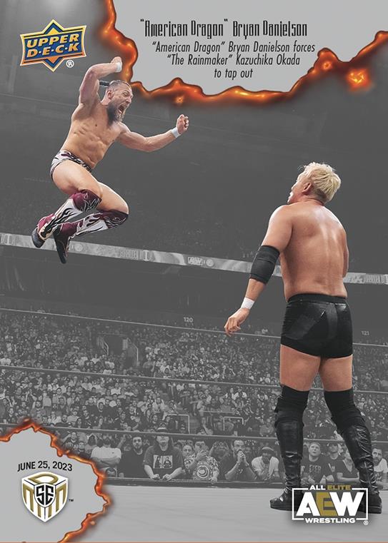 “American Dragon” Bryan Danielson – “American Dragon” Bryan Danielson Forces “the Rainmaker” Kazuchika Okada to TAP Out