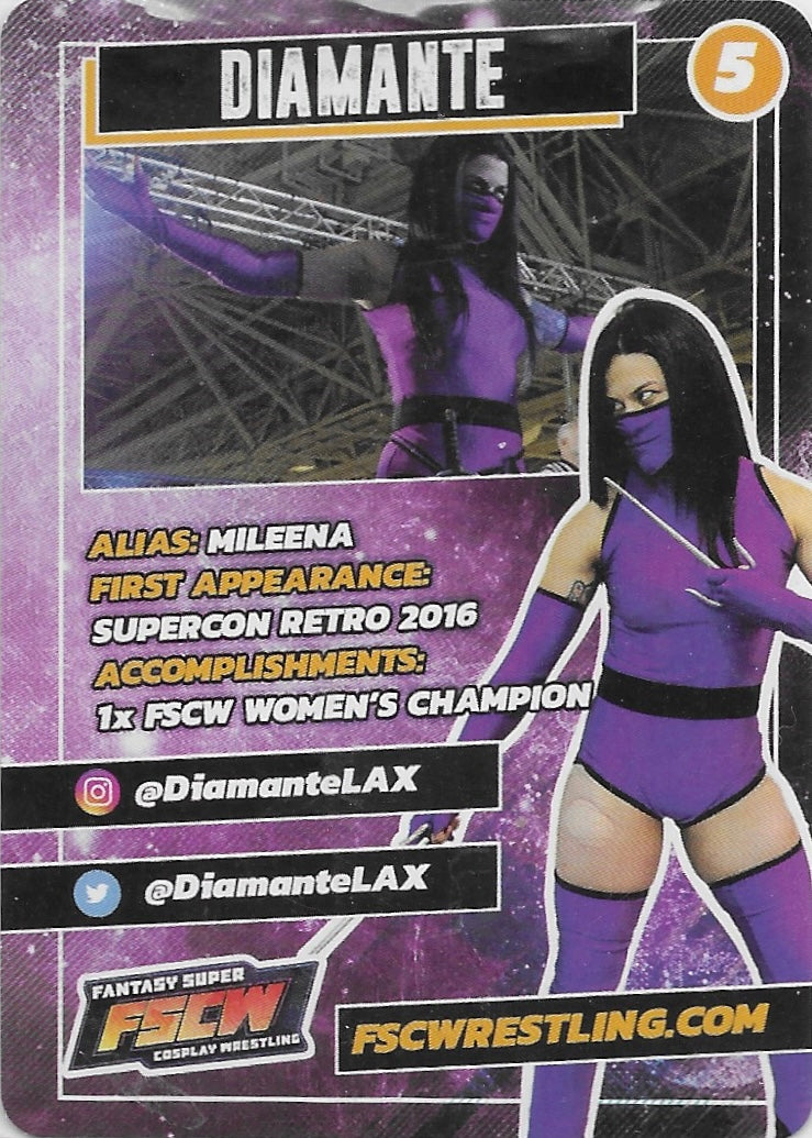 Mileena / Diamante trading card PW Catalog