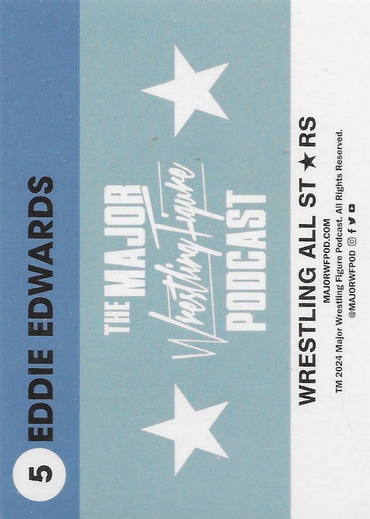 Eddie Edwards trading card PW Catalog
