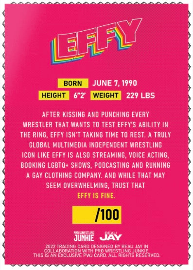 Effy trading card PW Catalog