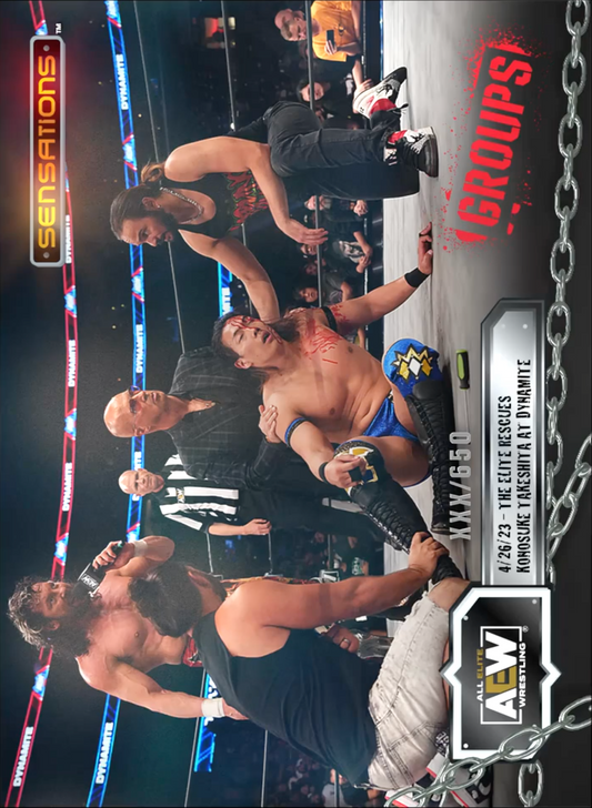4/26/23 – the Elite – the Elite Rescues Konosuke Takeshita at Dynamite