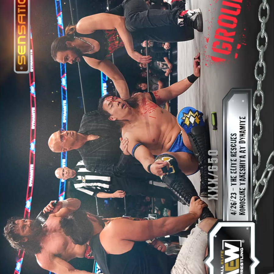 4/26/23 – the Elite – the Elite Rescues Konosuke Takeshita at Dynamite