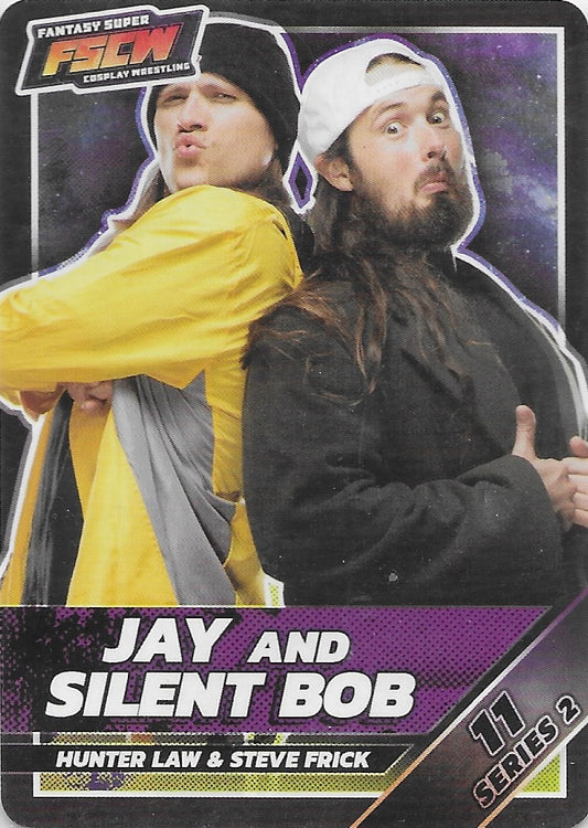 JAY and Silent BOB / Hunter Law & Steve Frick trading card PW Catalog