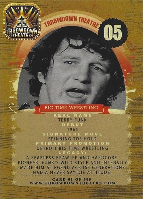 NWA World Heavyweight Champion Terry Funk