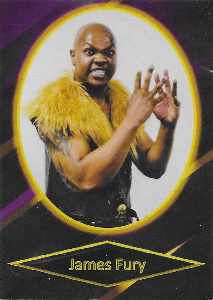 James Fury trading card PW Catalog