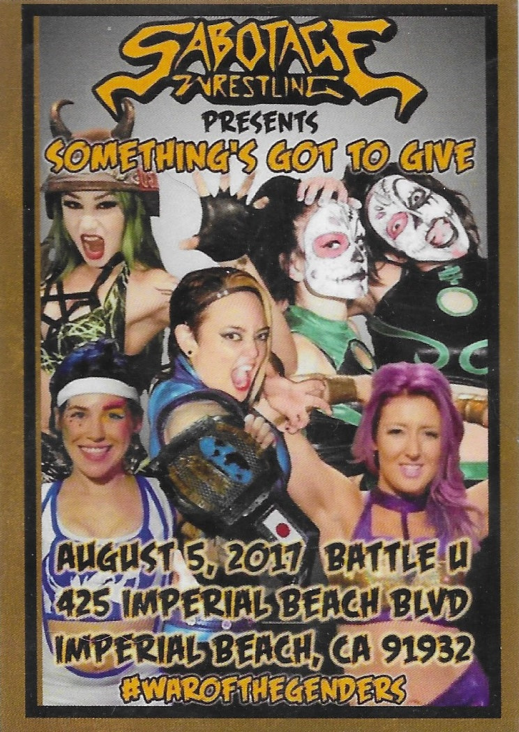 Something’s GOT to Give: War of the Genders trading card PW Catalog