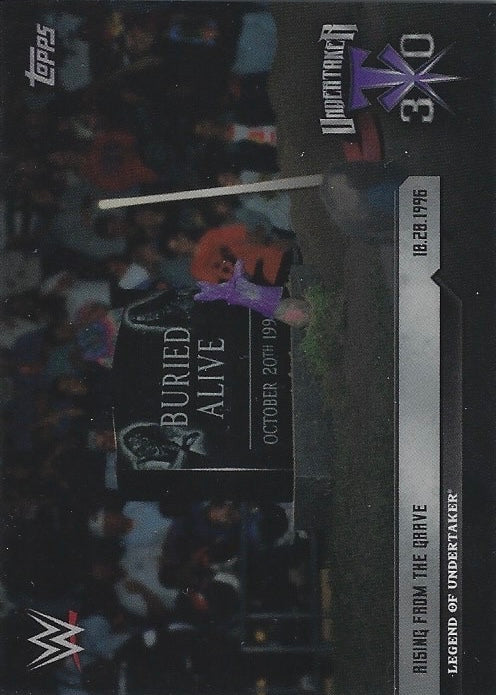 10.20.1996 – Rising From the Grave trading card PW Catalog