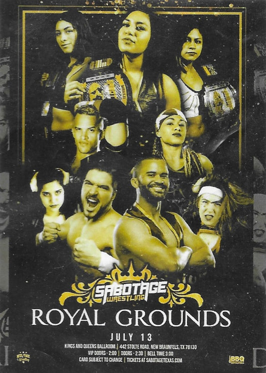 Royal Grounds trading card PW Catalog