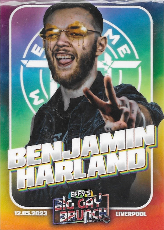Benjamin Harland trading card PW Catalog
