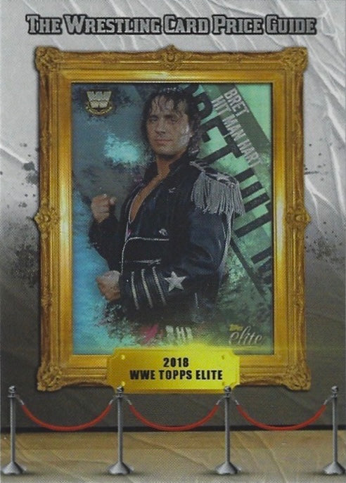 2018 WWE Topps Elite – Bret Hit Man Hart trading card PW Catalog