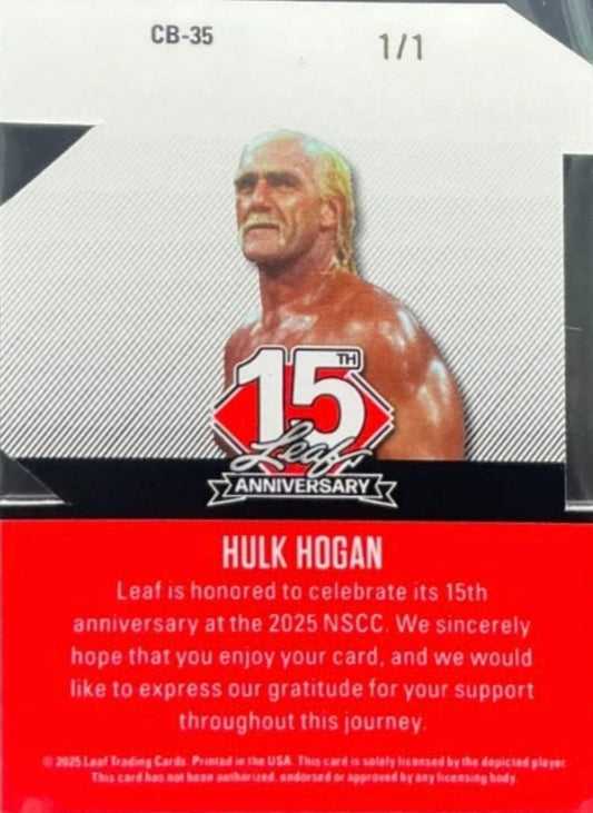 Hulk Hogan trading card PW Catalog
