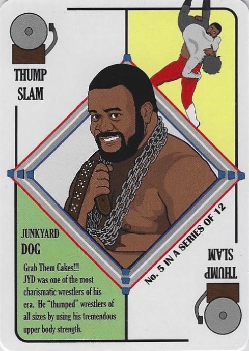 Junkyard Dog trading card PW Catalog