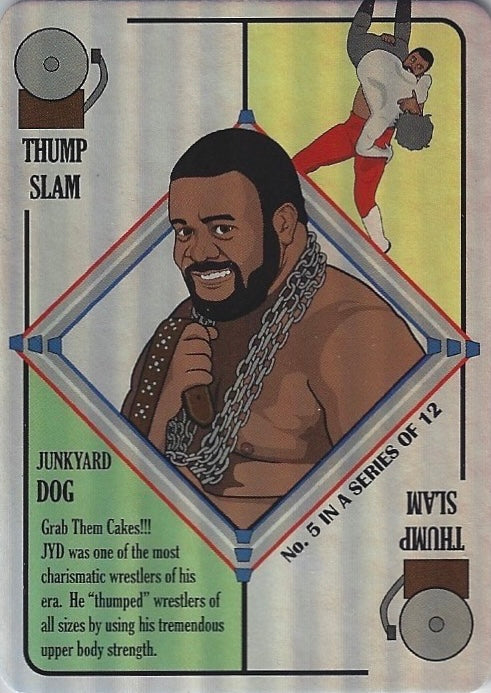 Junkyard Dog trading card PW Catalog