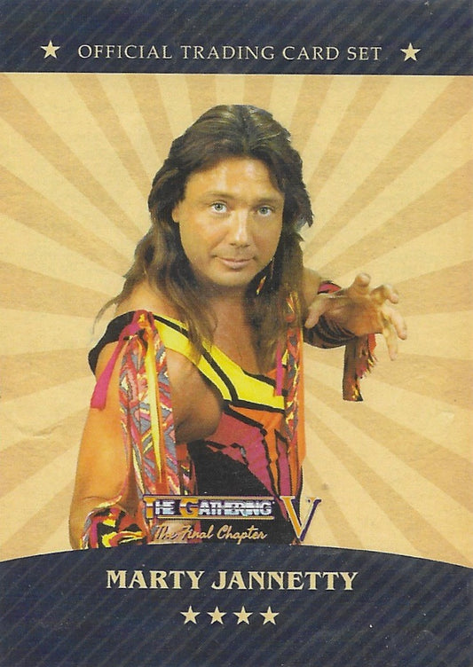 Marty Jannetty trading card PW Catalog