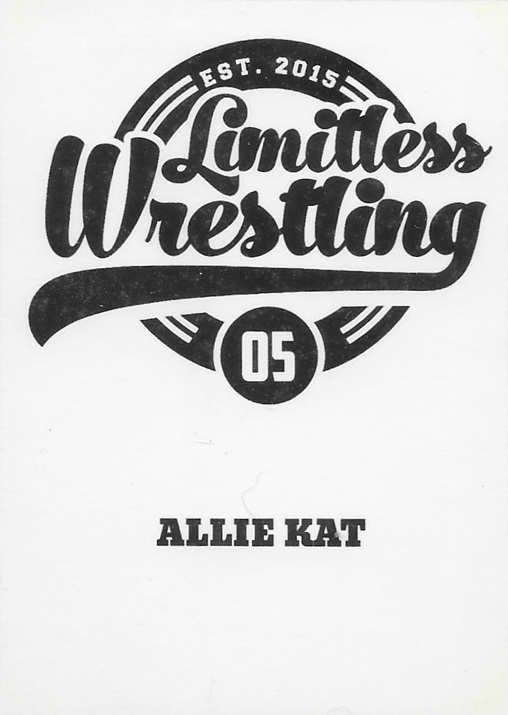 Allie KAT trading card PW Catalog