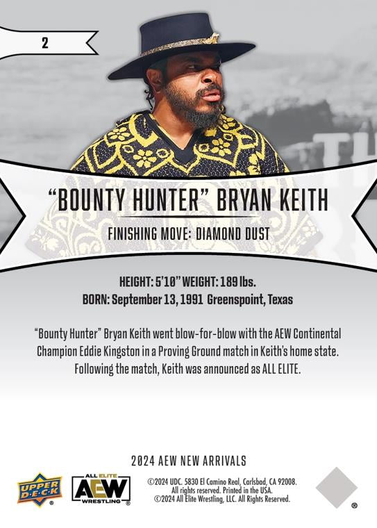 “Bounty Hunter” Bryan Keith