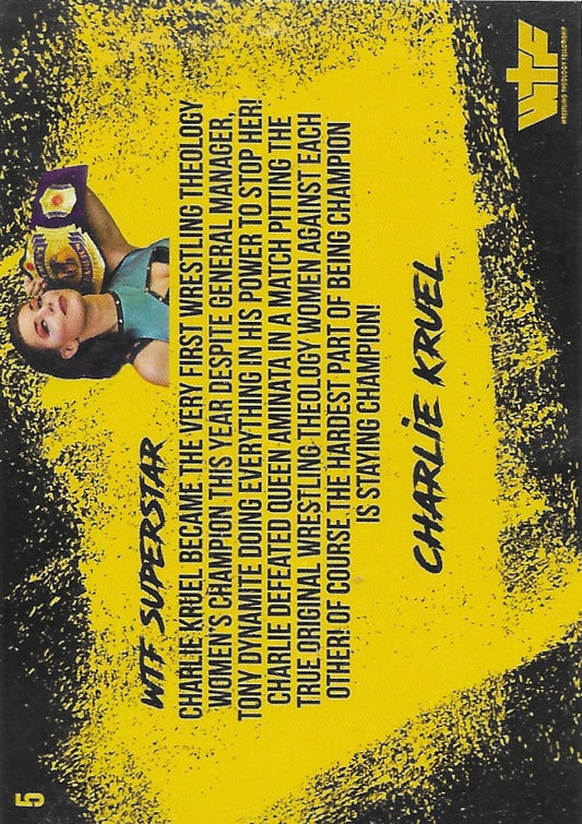 Charlie Kruel trading card PW Catalog