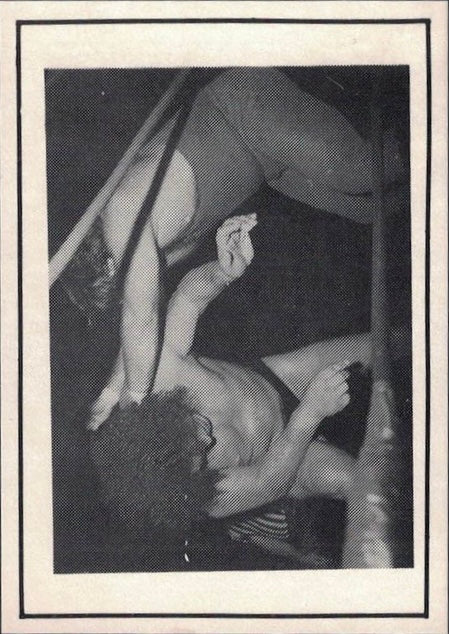 Lawler vs. Andre trading card PW Catalog