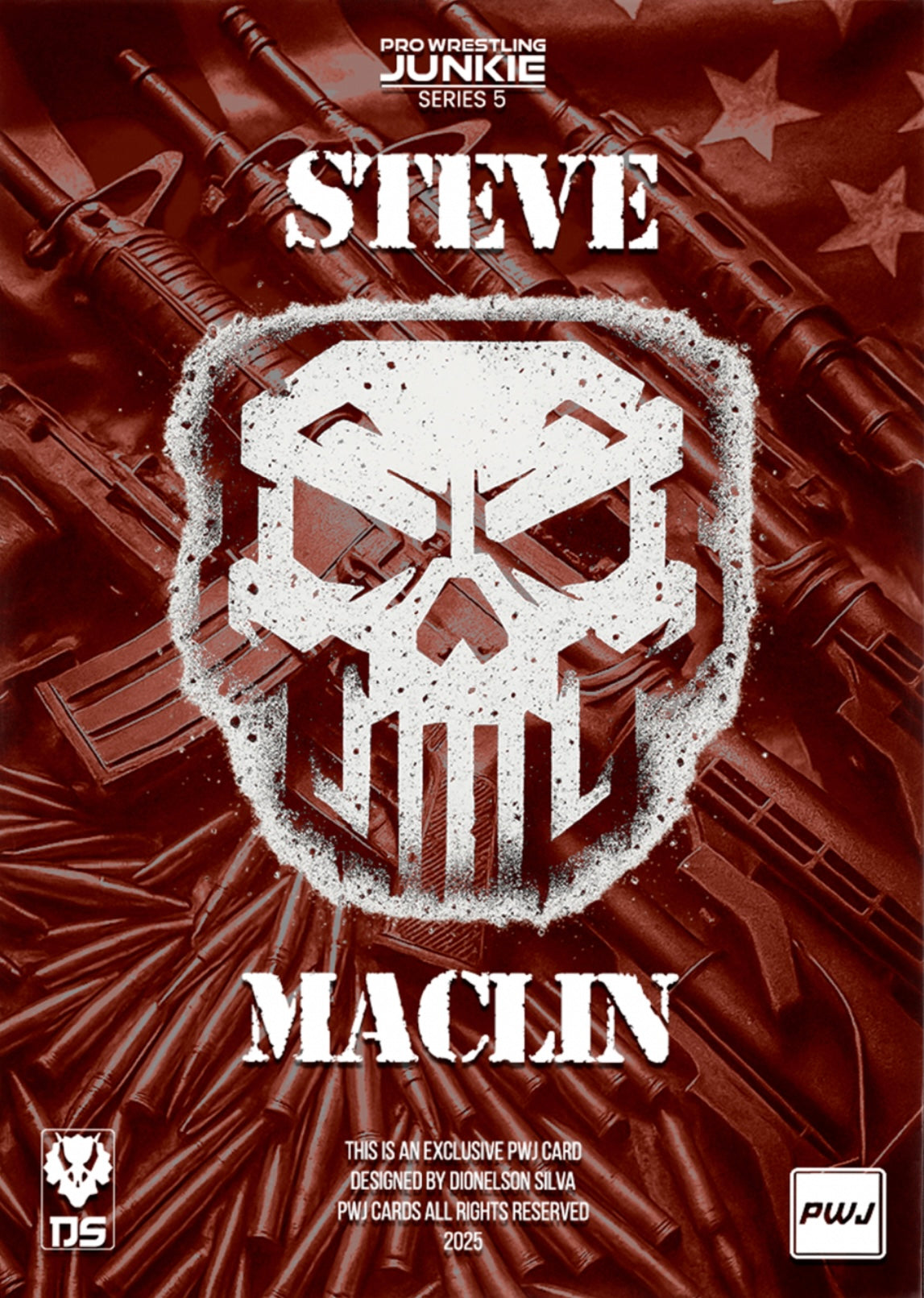 Steve Maclin trading card PW Catalog
