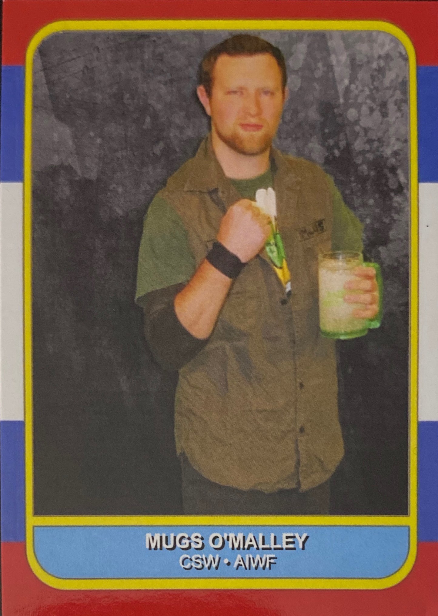 Mugs O’malley trading card PW Catalog