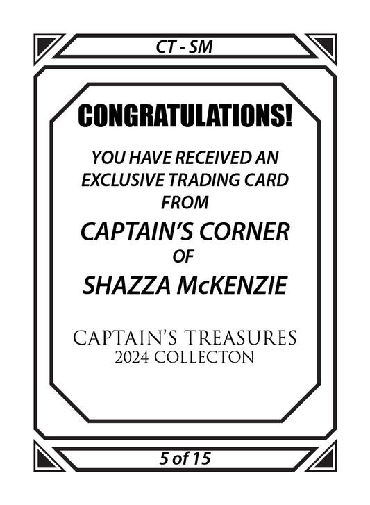 Shazza Mckenzie trading card PW Catalog