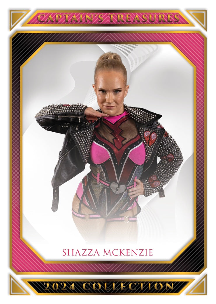 Shazza Mckenzie trading card PW Catalog