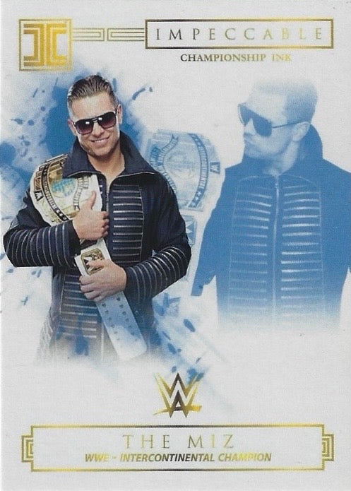The MIZ – WWE Intercontinental Champion Trading Card PWcatalog
