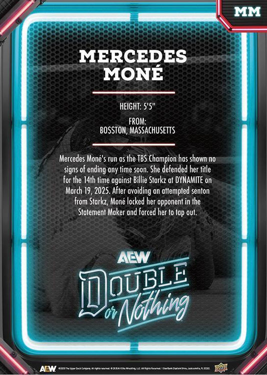 Mercedes MONÉ Trading Card PWcatalog