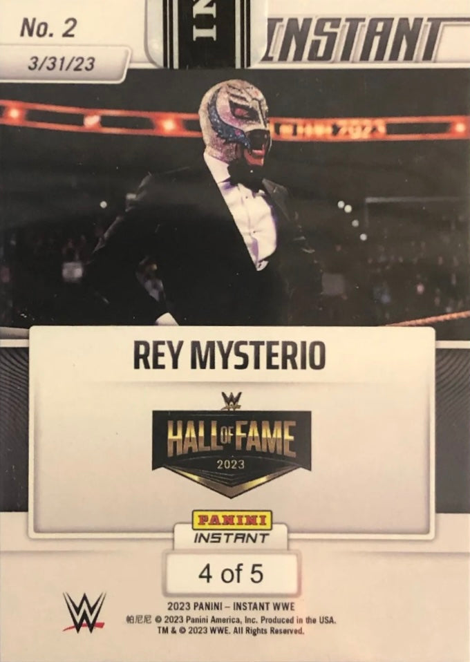 REY Mysterio – WWE Hall of Fame Class of 2023 trading card PW Catalog
