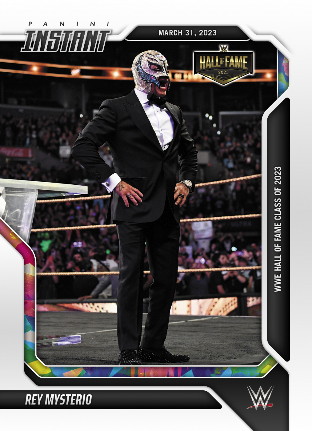 REY Mysterio – WWE Hall of Fame Class of 2023 trading card PW Catalog