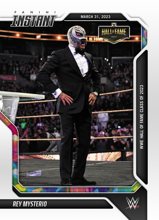 REY Mysterio – WWE Hall of Fame Class of 2023 trading card PW Catalog