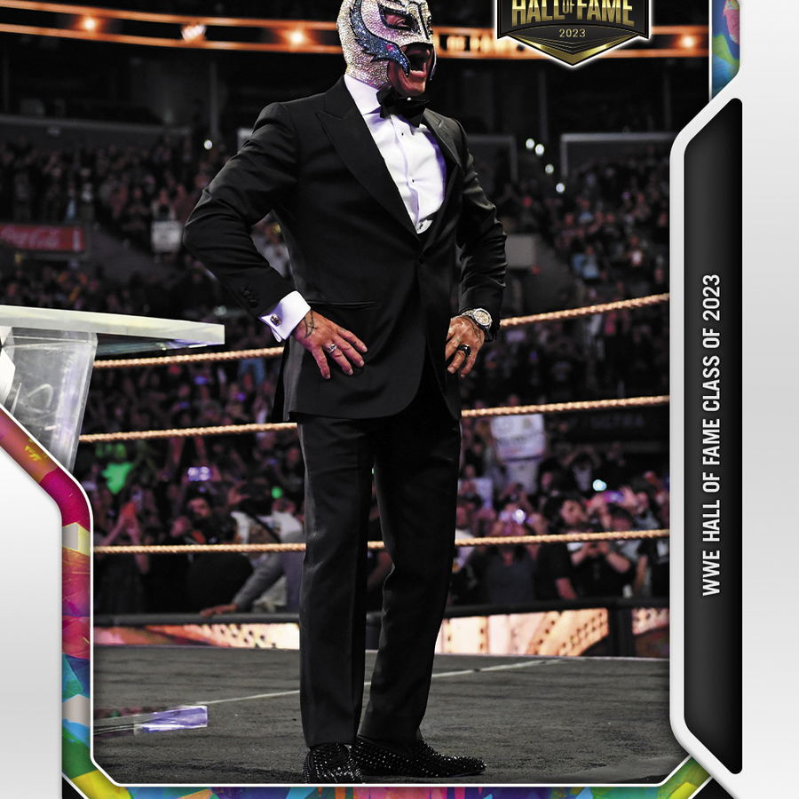 REY Mysterio – WWE Hall of Fame Class of 2023 trading card PW Catalog