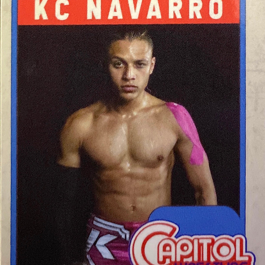 KC Navarro trading card PW Catalog