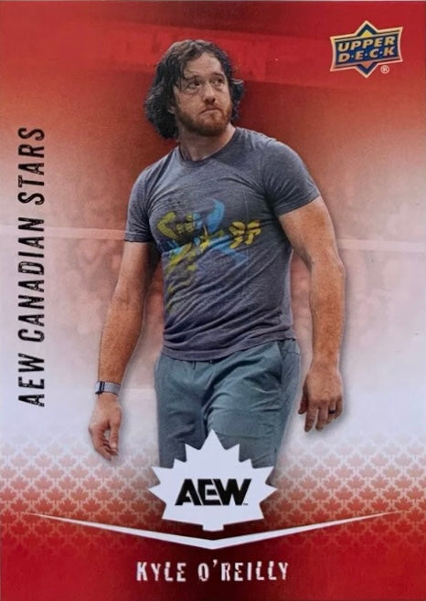 AEW Canadian Stars – Kyle O’reilly trading card PW Catalog