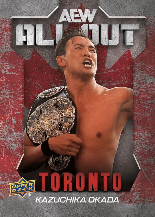 Kazuchika Okada trading card PW Catalog